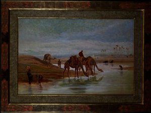 By The Nile — Frederick Goodall
