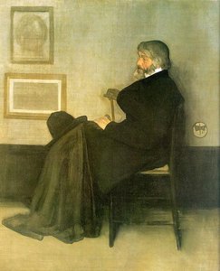 Arrangement In Grey And Black Number 2, Portrait Of Thomas Carlyle — James Abbott Mcneill Whistler