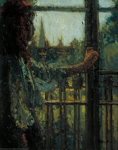 Girl At A Window, Little Rachel — 沃特·理查德·西克特 (wò Tè Lǐ Chá Dé Xī Kè Tè)