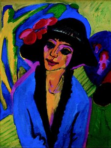 Portrait Of Gerda — Ernst Ludwig Kirchner
