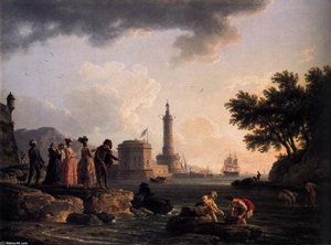 A Seashore — Claude-joseph Vernet