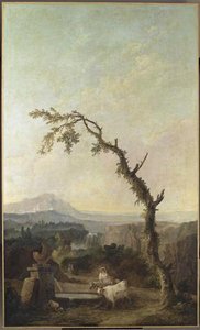 La Fontaine — Hubert Robert