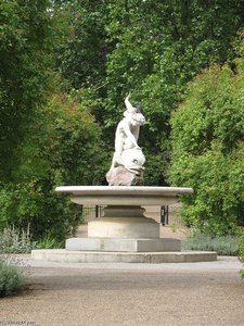 Boy And Dolphin In The Rose Garden — Alexander Munro