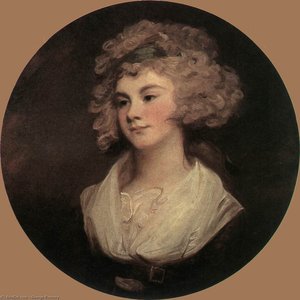 Dama Vestida De Marrón — George Romney
