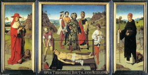 Martyrdom Of St Erasmus (triptych) — Aelbrecht Bouts