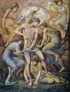 Cupid's Hunting Fields — Edward Coley Burne-jones