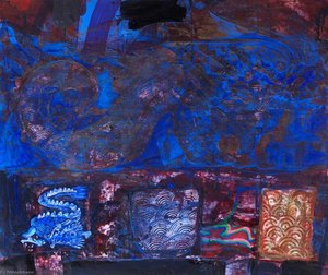 Blue Dragon Altar — George Malcolm Donald