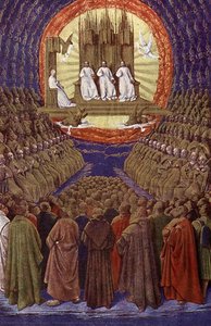 Enthronement Of The Virgin Or, The Trinity In Its Glory — Jean Fouquet