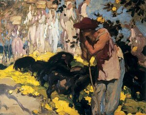 Sketch For 'the Prodigal Son' — Frank Brangwyn