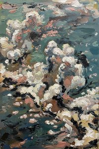 Ephemeral Bloom: Nocturne In Verdant Hues — Jacques Villedieu