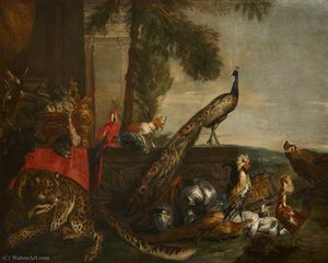 A Peacock And Other Birds — Boel Pieter (boule)