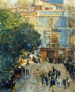 Platz In Sevilla — Frederick Childe Hassam