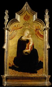 Madonna And Child With Angels — Sassetta (stefano Di Giovanni)