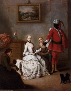 The Letter Of The Moor — Pietro Longhi