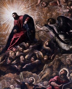 Paraíso (detalle) — Jacopo Tintoretto