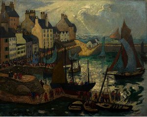 Douarnenez, Brittany — Richard Hayley Lever