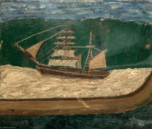 A Brig, Close To Shore — 알프레드 월리스