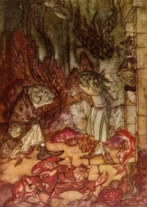 Scaly Rascals — Arthur Rackham