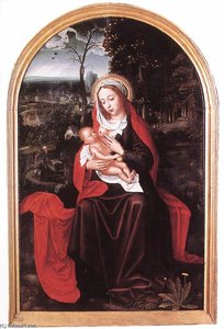 Rest On The Flight Into Egypt — Ambrosius Benson