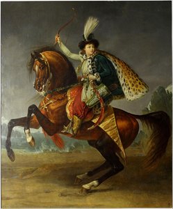 Equestrian Portrait Of Prince Boris Yusupov — Baron Gros Antoine Jean