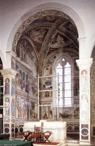 View Of The Apsidal Chapel — Benozzo Gozzoli