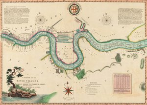 A Chart Of The River Thames From London Bridge To Woolwich Warren — David Martin Scott Steel, Baron Steel Of Aikwood