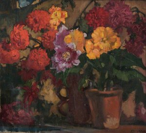 Begonias — Frank Brangwyn