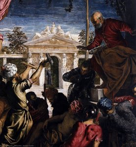 El Milagro De San Marcos Liberando Al Esclavo (detalle) — Jacopo Tintoretto