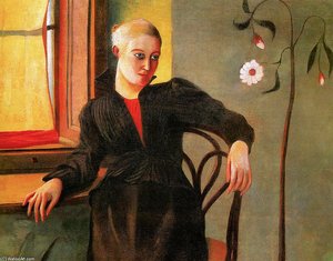 Woman Sitting By The Window - — Tivadar Csontváry Kosztka