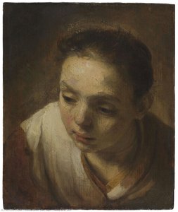 Cap De Fată — Rembrandt Van Rijn