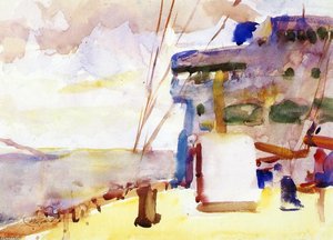 On Board The S. S. Alesia — Charles Webster Hawthorne