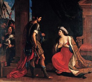 Cleopatra And Octavian — Barbieri Gian Francesco (guercino Il)