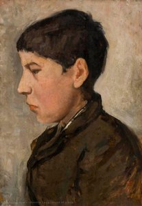 Head Of A Boy — Silvestro Lega