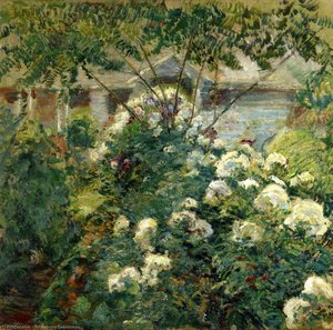 Greenwich Garden — John Henry Twachtman