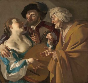 The Procuress — Dirck Van Baburen