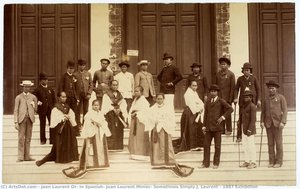 1887 Exhibition — Jean Laurent Or, In Spanish, Juan Laurent Minier; Sometimes Simply J. Laurent