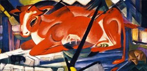 El Toro Mundial (también Conocido Como Bos Orbis Mundi) — Franz Marc