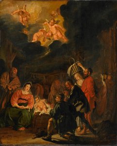 The Adoration Of The Shepherds, Pieter Codde, 1645 — Pieter Jacobsz Codde