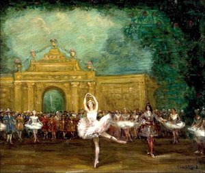Russian Ballet (pavlova And Nijinsky In “pavillon D'armide”) — Sergey Yurievich Sudeikin