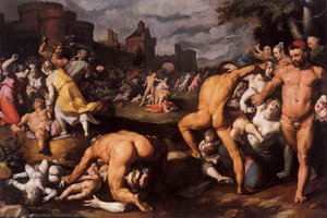 Massacre Of The Innocents — Cornelis Van Haarlem