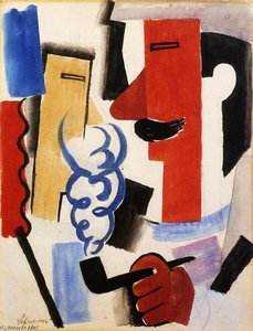 Soldier Smoking — Roger De La Fresnaye