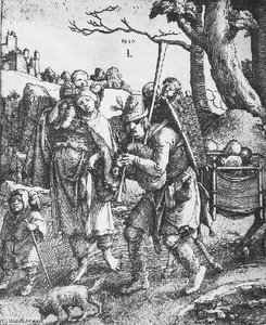 Wandering Beggars — Lucas Van Leyden