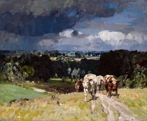 The Raincloud — Sir John Alfred Arnesby Brown