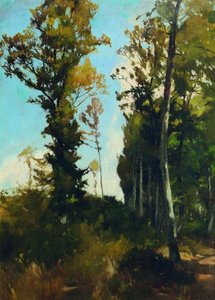 Forest Clearing In Purkersdorf — Carl Eduard Schuch