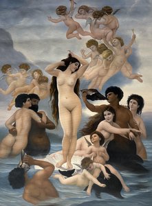 The Birth Of Venus - William-adolphe Bouguereau — William-adolphe Bouguereau