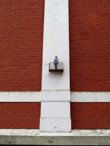 Cement Eclipses — Isaac Cordal