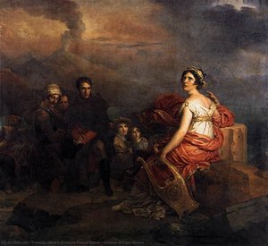 Corinne At Cape Miseno — Франсуа Жерар