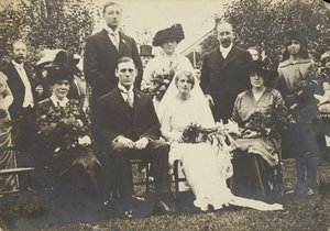 Wedding Of Nancy Mcmillan And Herbert Wells — Arthur William Lee