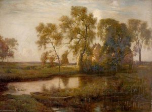 A Marshland Farm — James Coutts Michie