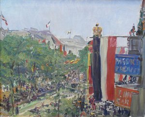 Unter Den Linden — Max Slevogt